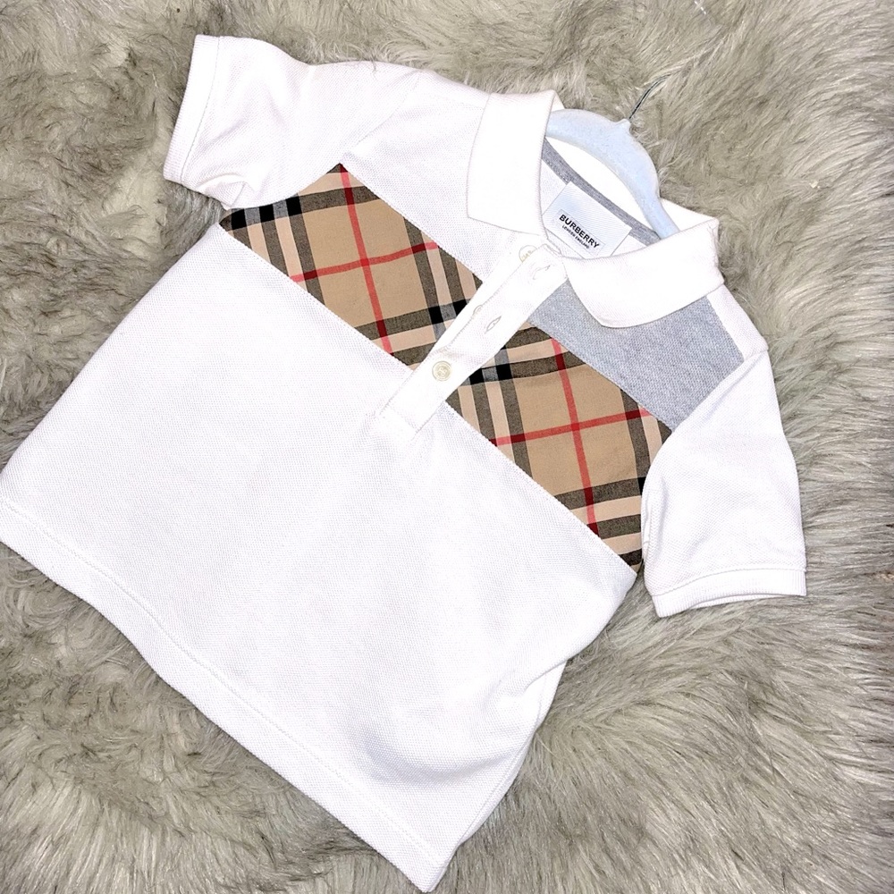 Burberry kids polo size 12 months